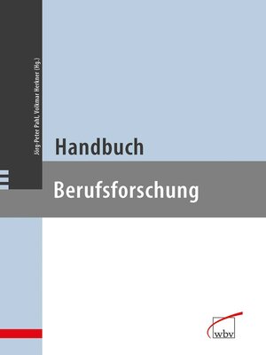 cover image of Handbuch Berufsforschung